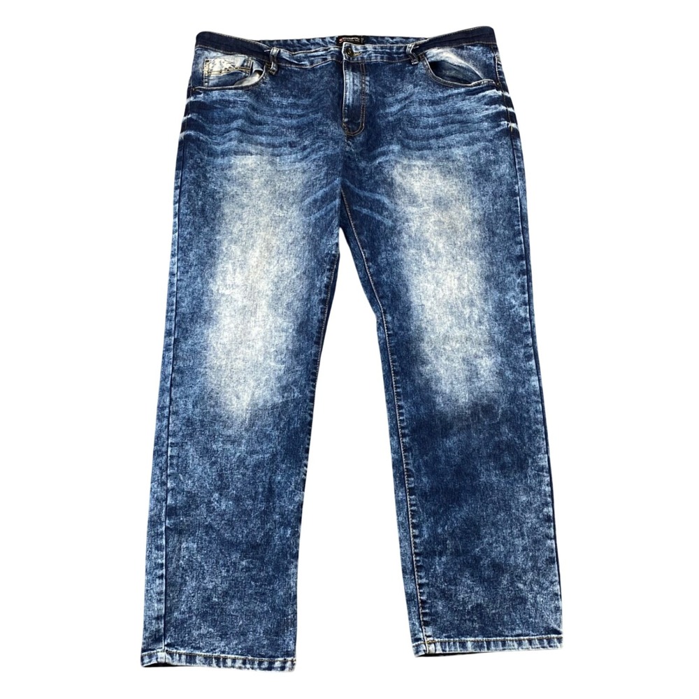 Vintage Southpole Jeans Mens 44 x 32 Blue Acid Wash Baggy Y2K Hip Hop Denim